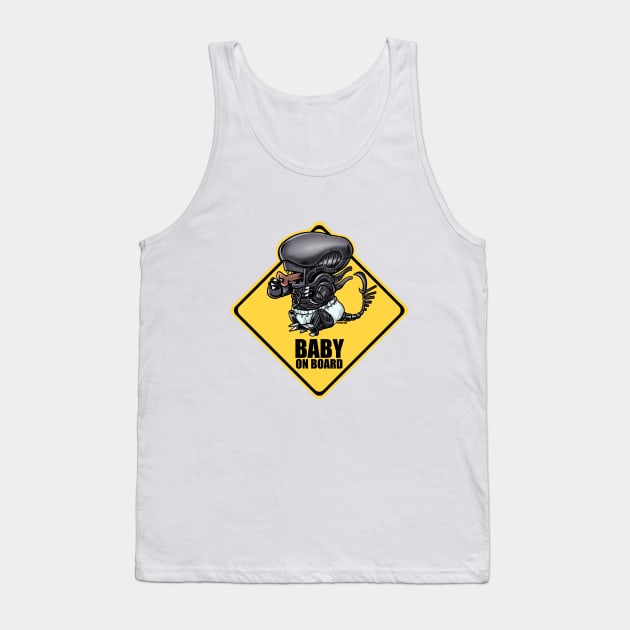 Baby on board Tank Top by Albo